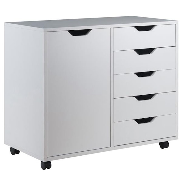 Winsome Wood 10630 Halifax Wide Cabinet; White - 26.3 x 30.71 x 15.9 in. 10630 - main